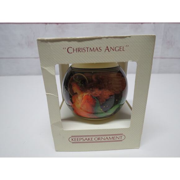 Vintage Lot 14 Hallmark Christmas Ornaments in Boxes Glass Balls 1970s 80s 90s - Picture 13 of 16